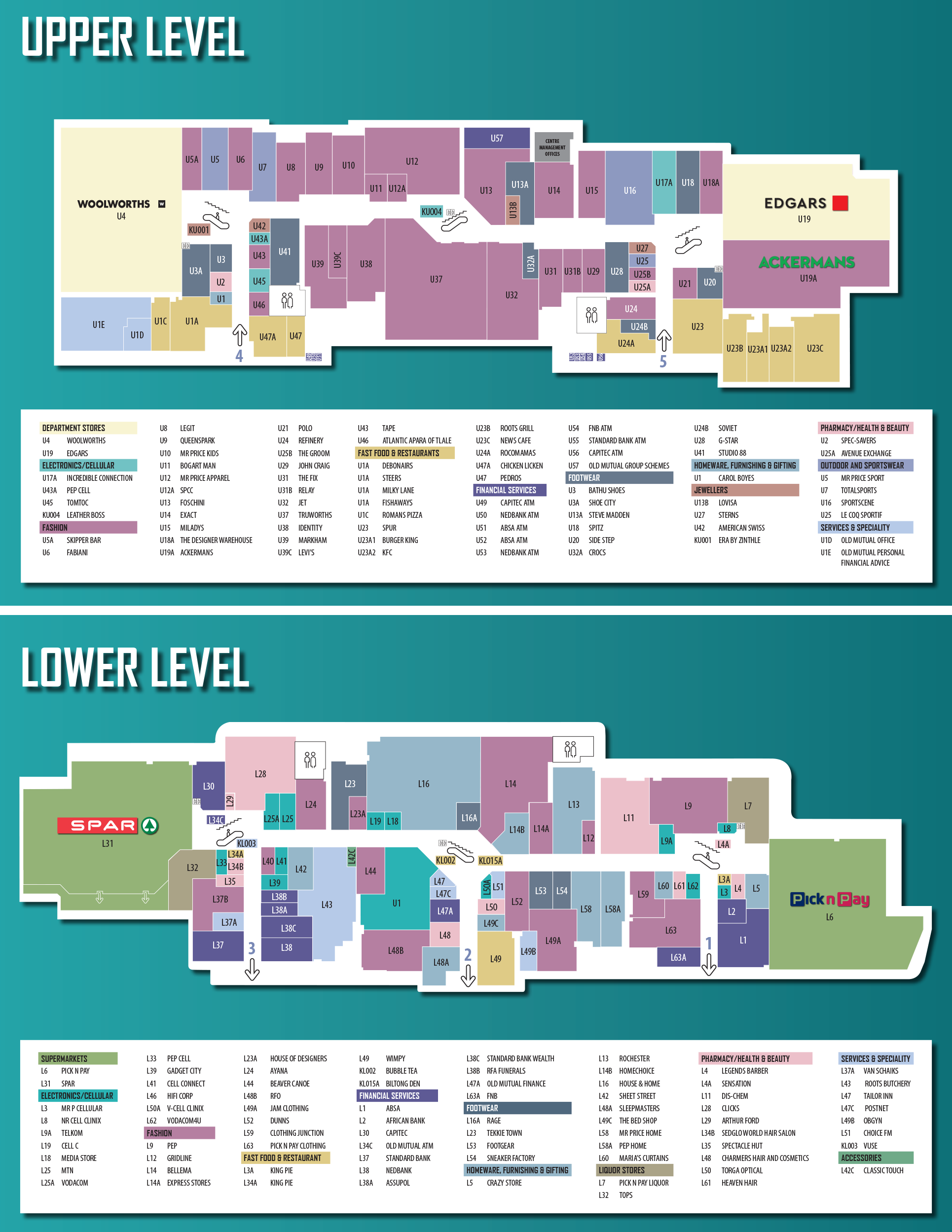 Thavhani Mall Map